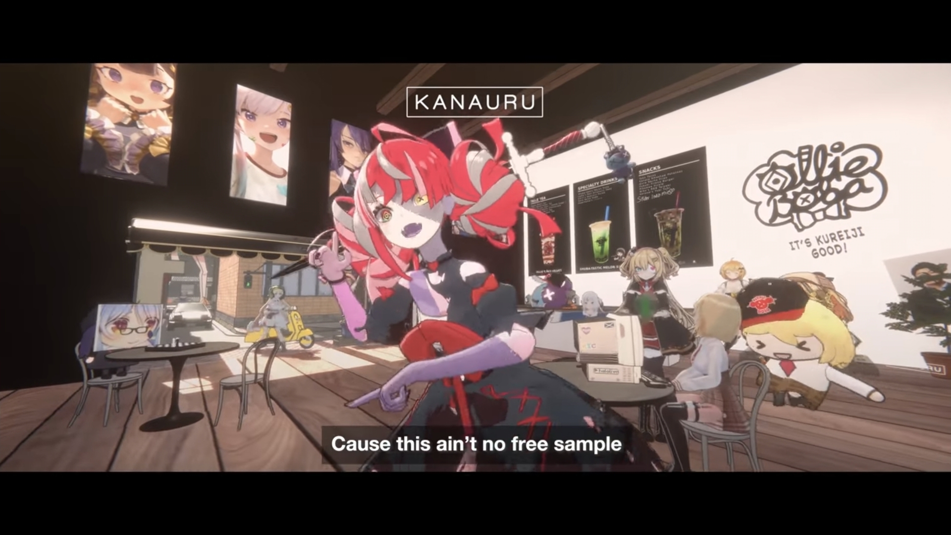 Kureiji Ollie Boba shop rap release